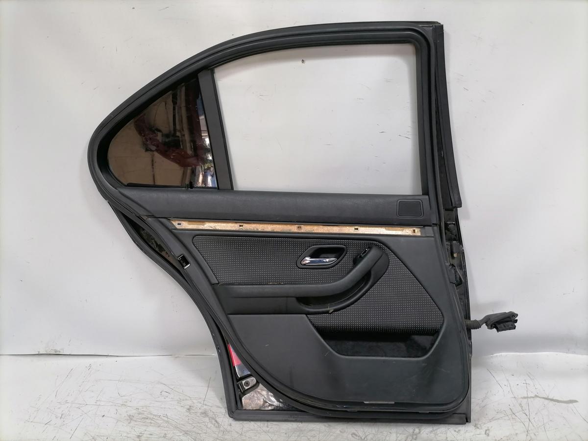 BMW 5er E39 original T&uuml;r hinten links 475 Blacksapphire Limousine Bj.2002